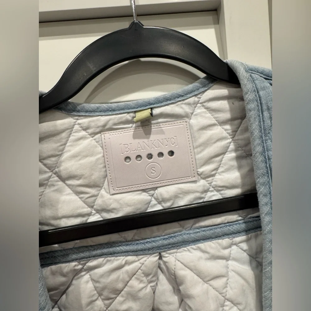 Blank NYC Quilted Jacket/Blazer XS - Picture 5 of 5